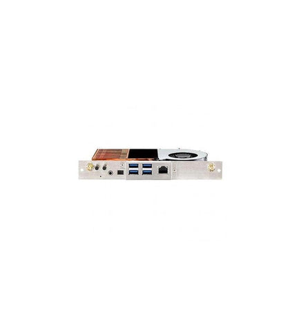 NEC projector for home cinema and electronics, showing front view with lens and control buttons.