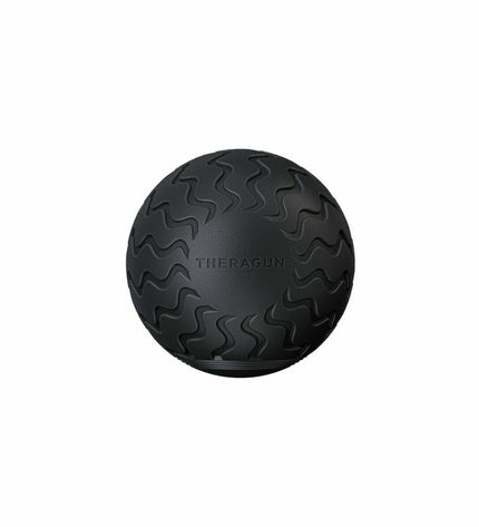 Therabody WAVESOLO-EU black electrostimulation device for health and wellness, with buttons and control interface visible.