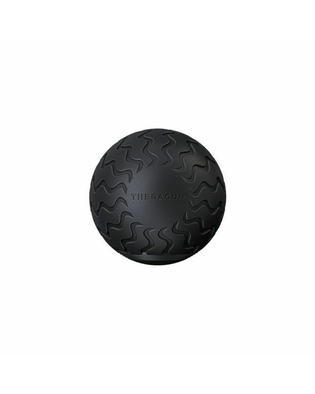 Therabody WAVESOLO-EU black electrostimulation device for health and wellness, with buttons and control interface visible.