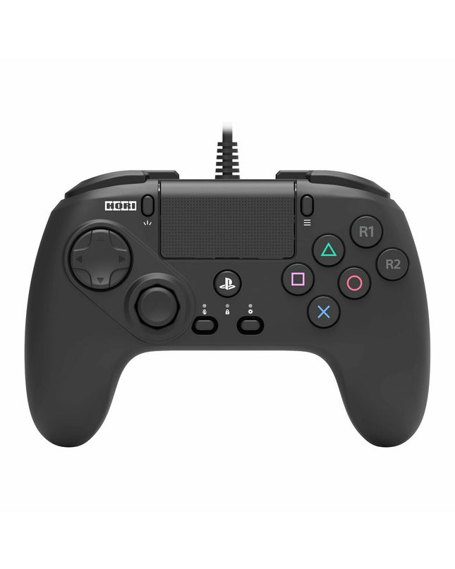 HORI gaming remote control for plug-and-play game consoles, showing a sleek black design with buttons and ergonomic grip.