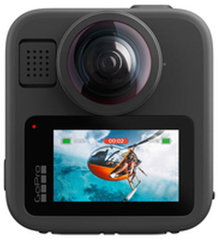 GoPro CHDHZ-311-RW digital camera in black, featuring compact design and lens suitable for photography and videography.