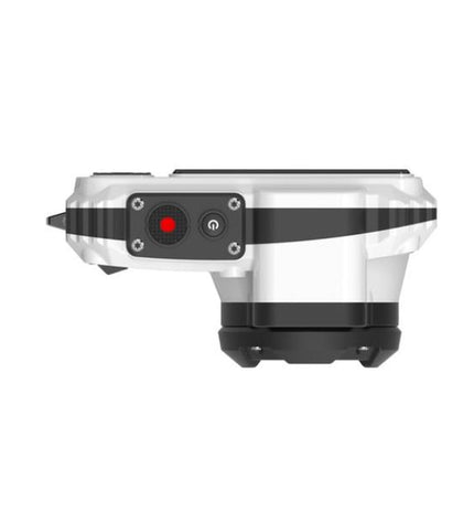 Kodak WPZ2 digital camera showing front view with lens and control buttons, ideal for photography and videography.