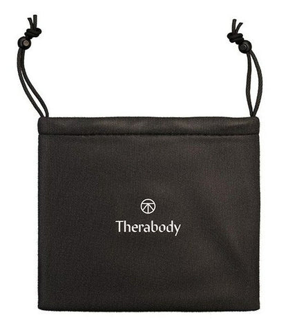 Therabody Theragun Relief handheld electric massager for health and wellness, showing its ergonomic design and attachments