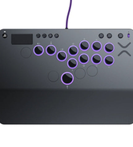 Turtle Beach gaming remote for plug-and-play consoles, electronic gaming accessory with ergonomic buttons and sleek design.