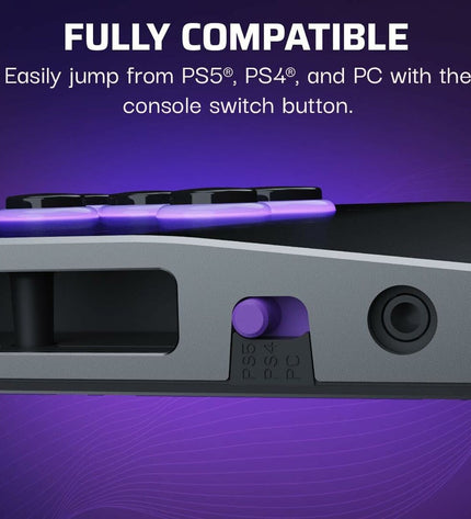 Turtle Beach gaming remote for plug-and-play consoles, black electronic controller with buttons and ergonomic design.