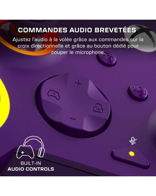 Turtle Beach Xbox One remote control for electronic gaming consoles, featuring a sleek, black design with buttons for easy gameplay control.