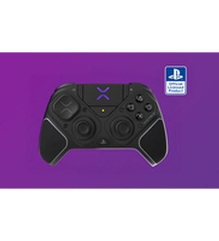 Turtle Beach Xbox One remote control for electronic gaming consoles, featuring buttons and a sleek black design.