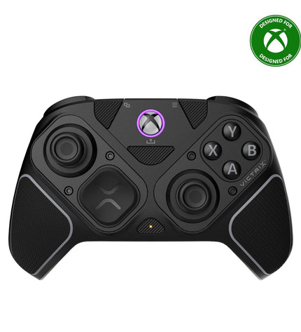 Turtle Beach Xbox One remote control for electronic plug-and-play gaming consoles, shown in black with buttons visible.