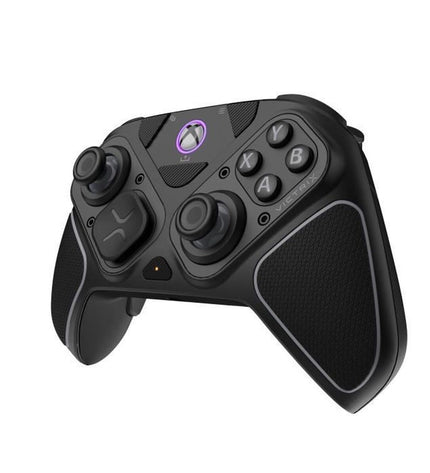 Turtle Beach Xbox One remote control for electronic gaming consoles, featuring a sleek design and multiple buttons for gaming control.
