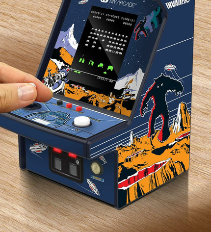 My Arcade portable game computer with retro arcade games, handheld electronic toy for gaming on the go.