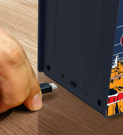 My Arcade portable retro game computer with colorful arcade-style buttons and screen, designed for electronic toy gaming.