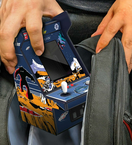 My Arcade portable retro game computer with colorful buttons and screen, designed for electronic toy gaming and nostalgia fun.