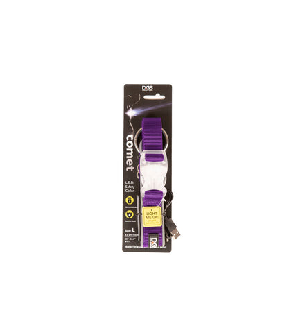 Purple Dog Gone Smart dog collar for dogs, featuring adjustable straps and durable material, designed for comfort and style.