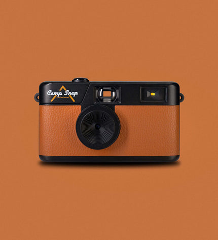 Camp Snap Digitale Camera Camp Snap CS-V105-BR-WW in zwart, compact electronic camera for photography and videos.