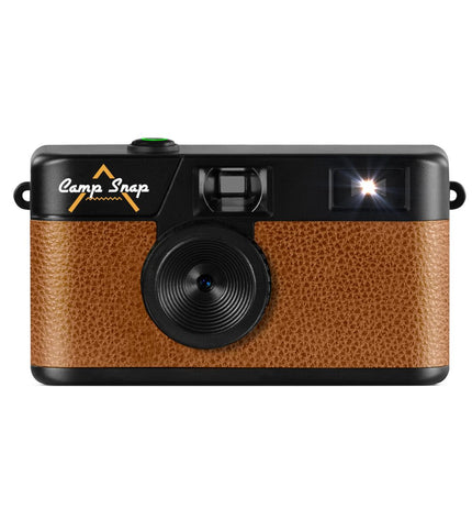 Digital camera Camp Snap CS-V105-BR-WW in black, featuring a compact design for photography and video recording.