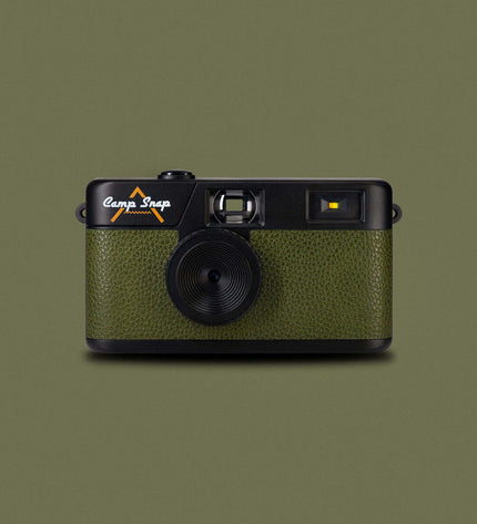 Camp Snap Digitale Camera Camp Snap CS-V105-GR-WW Olijf, compact electronic camera with olive green finish, ideal for photography and video.