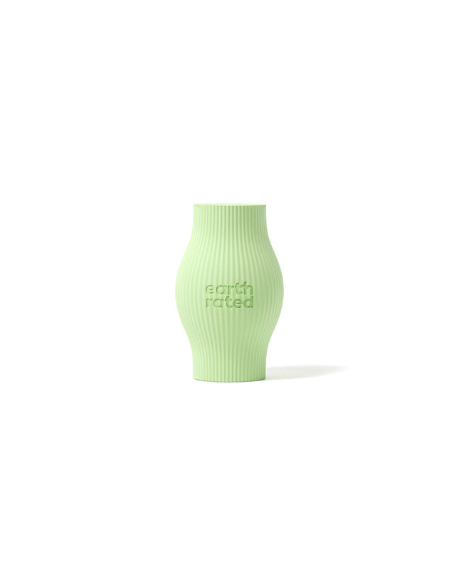 Earth Rated dog chew toy, durable pet product designed for dogs, with a natural rubber appearance and playful design.
