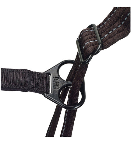 Company of Animals Halti small dog harness for medium-sized dogs, shown in black with adjustable straps.