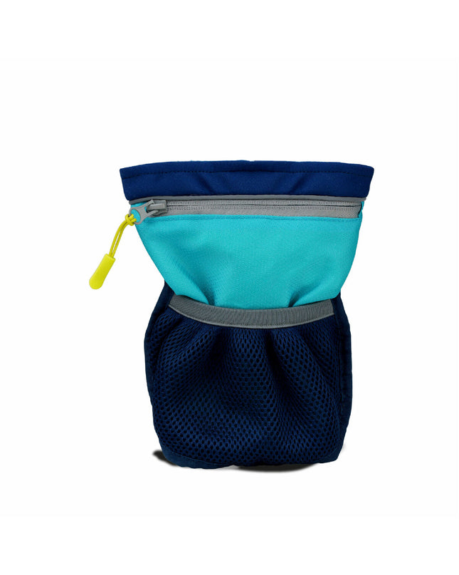 Coachi dog training and treat pouch in blue, durable for dog training and treats, compact and practical for pet owners.