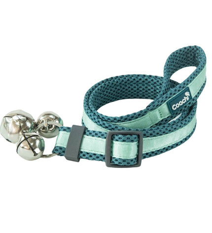 Coachi Hondentuigje for dogs, adjustable black harness with padded straps, designed for comfortable and secure pet walking.