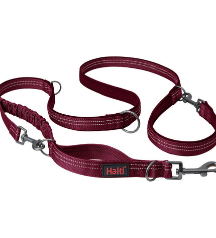 Company of Animals Bordeaux L dog leash, durable black nylon with metal clip for medium to large dogs, outdoor use.
