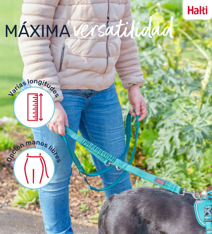 Company of Animals Groen dog leash, durable and adjustable, with comfortable handle for secure walking of pets.