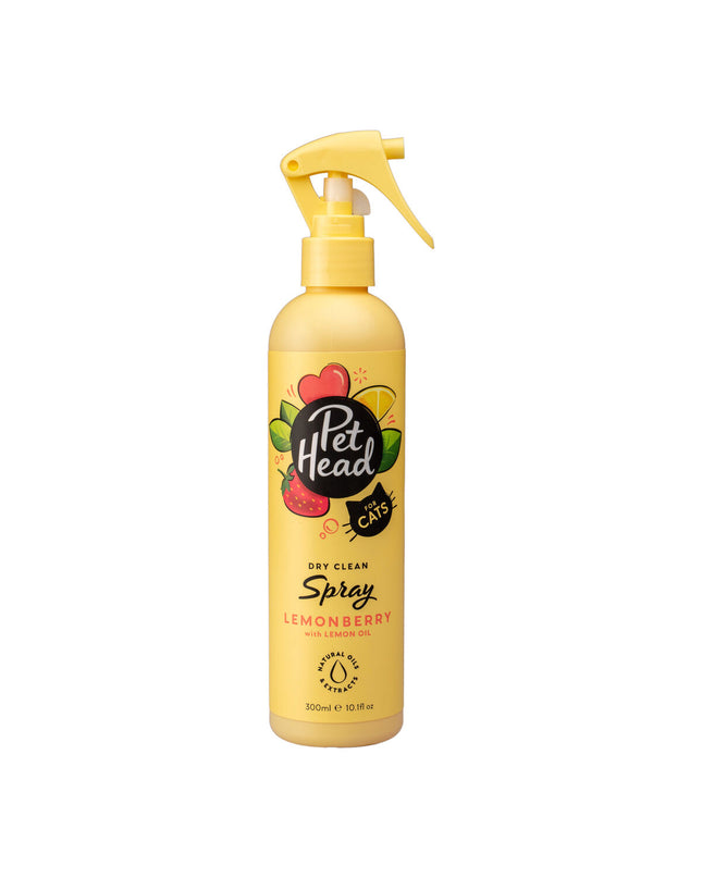Pet Head Lemonberry Felin' Good dog conditioner bottle, 300ml, with lemonberry scent and pet-friendly formula.