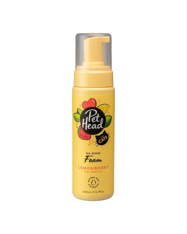 Pet Head Felin' Good Kat Shampoo in a bottle with label, designed for cats, with a focus on the product's packaging and branding.
