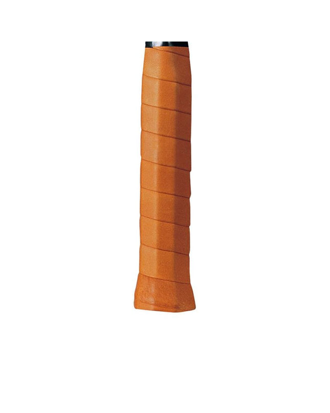 Wilson WRZ420100 white paddle tennis grip, sport and outdoor accessory, shown on a paddle tennis racquet.