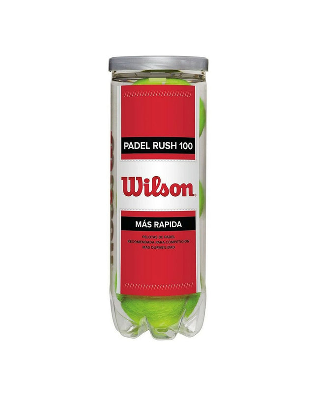 Yellow Wilson tennis ball with brand logo, designed for sport and outdoor tennis play.