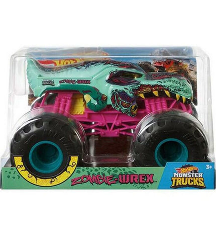 Mattel Monster Jam toy vehicle in 1:24 scale, detailed die-cast monster truck from the Auto Monster Jam series.