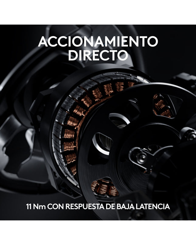 Logitech G PRO racing steering wheel for gaming consoles, featuring a sleek black design and detailed controls for immersive gameplay.