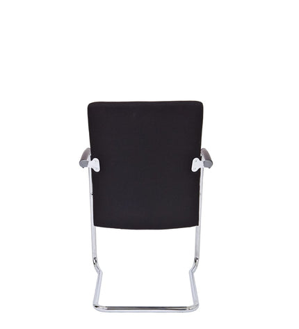 Workliving Vergaderstoel X1 - Comfort Slede Zwart
