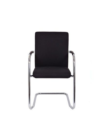 Workliving Vergaderstoel X1 - Comfort Slede Zwart
