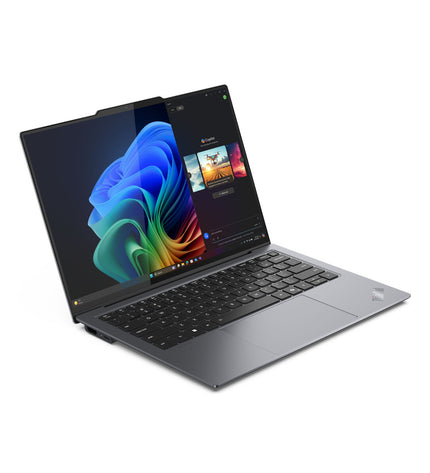 Lenovo 14-inch laptop with Intel Core Ultra 7 processor, 32 GB RAM, 1 TB SSD, QWERTY Spanish keyboard, sleek design