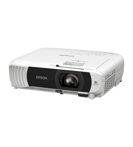 Epson V11HB58040 projector displaying bright, clear images with 4000 lumens for home theater and electronic entertainment.