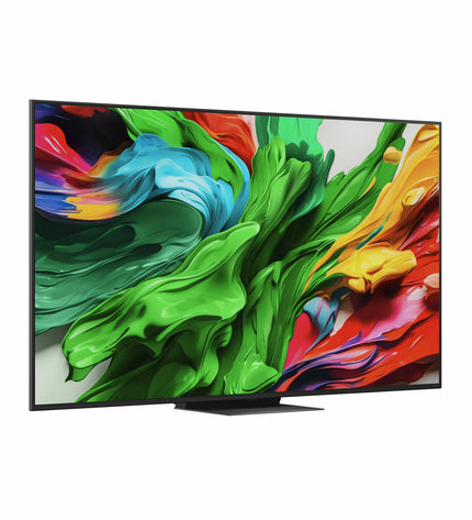 LG 65QNED87A6B 65-inch 4K Ultra HD LED Smart TV with HDR and AMD FreeSync, sleek modern design with slim bezels.