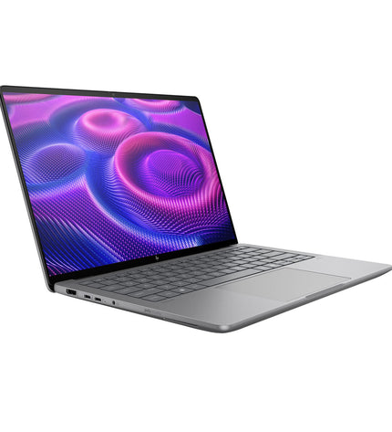 HP 14-inch laptop with 32GB RAM and 1TB SSD, featuring a sleek design and modern display for high-performance computing.