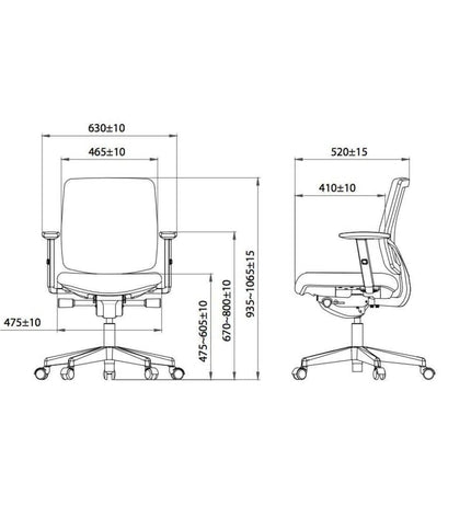 Workliving Thuiswerk Mesh - Bureaustoel Ergonomisch Ontwerp (N)EN 1335