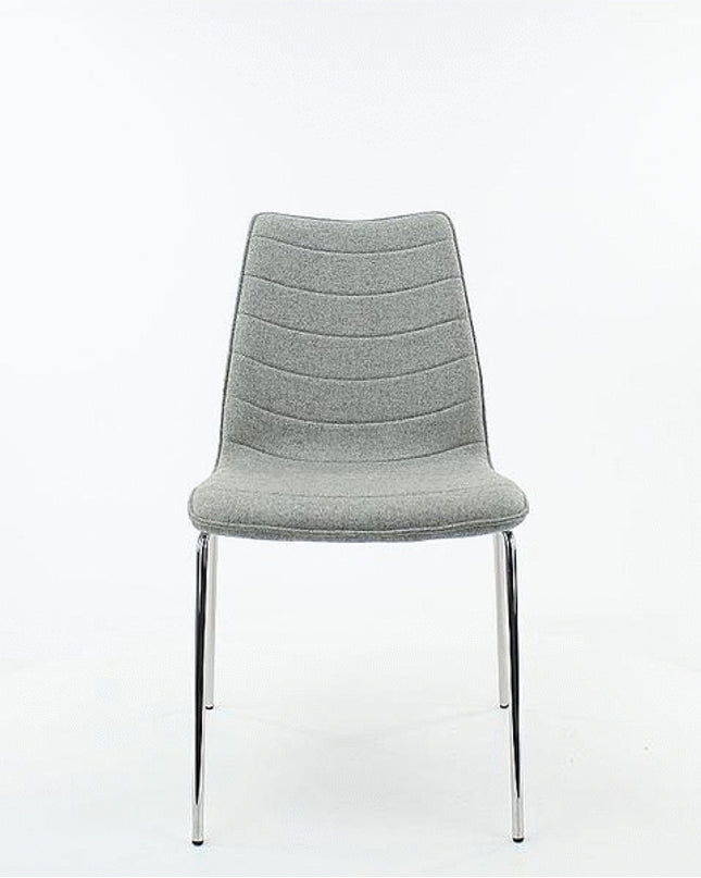 Workliving Verona Eetkamerstoel / Vergaderstoel - Wolvilt Fenice 511 lichtbruin - frame zwart