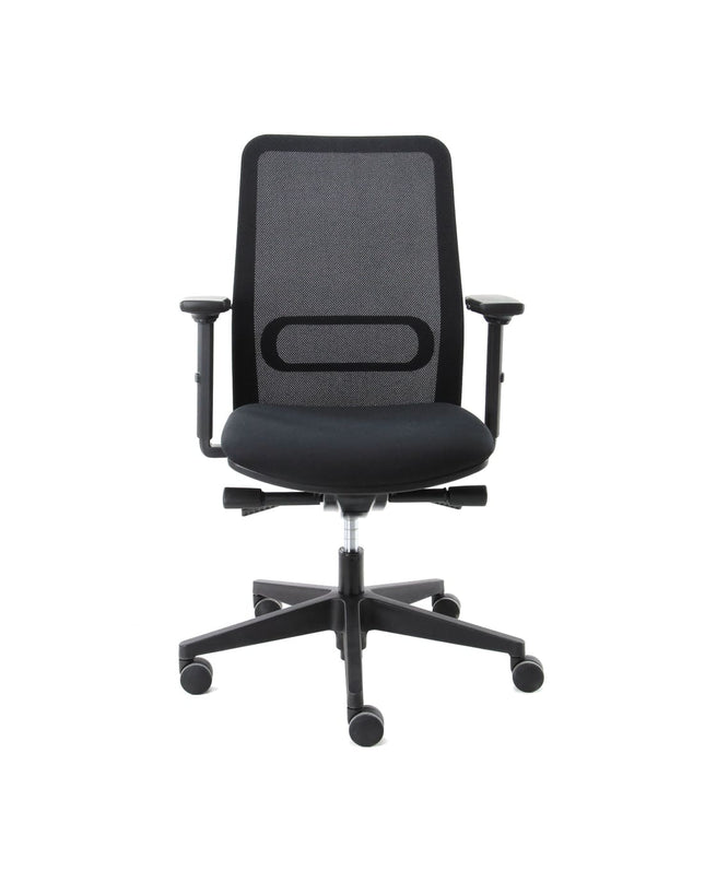 Workliving Dreamliner Mesh Zwarte Editie - Ergonomische bureaustoel (N)EN 1335