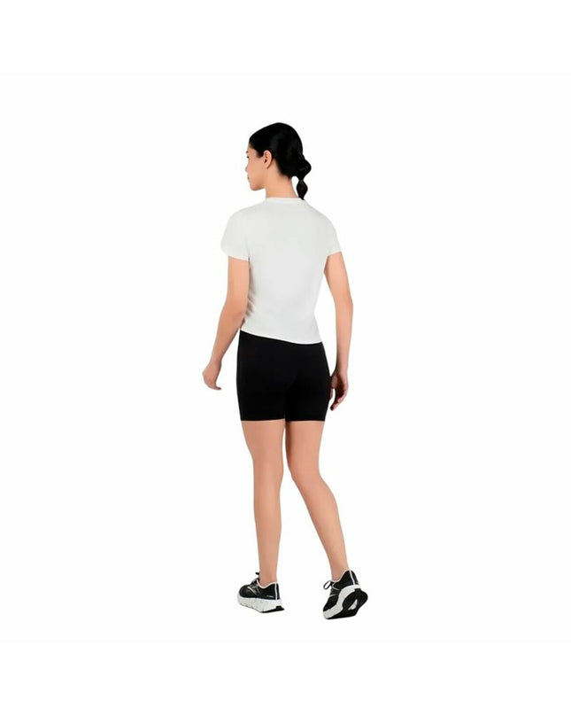 Reebok women's sport leggings for cycling, black Id Train HR Bike, designed for outdoor sports and fitness activities.