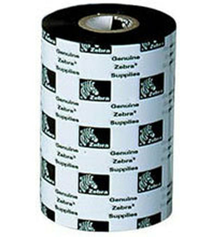 Set of 12 Zebra Thermal Transfer Ribbons 74941 for office electronics and printing, featuring black ink and durable material.