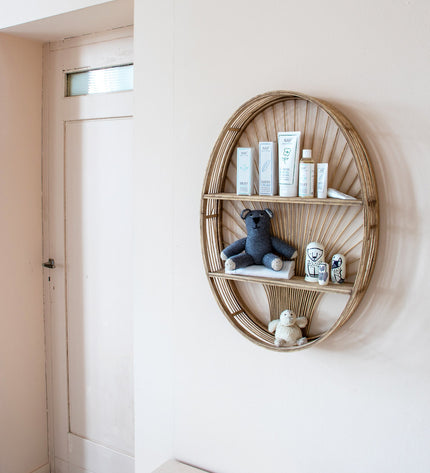 KidsDepot wall rack Messa - natural