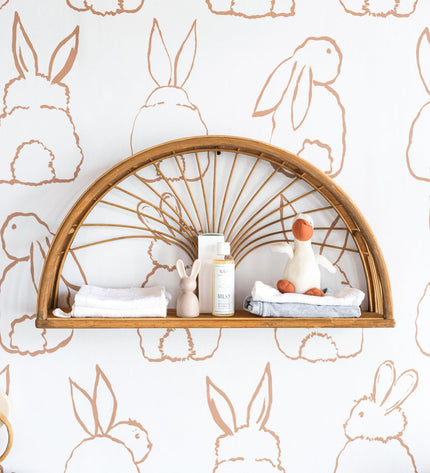 KidsDepot wall shelf Maya - natural