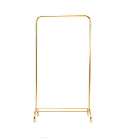 Clothes rack - Metal - Gold - 80 x 40 x 150 cm