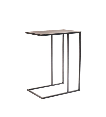 Side Table - Metal - Black - 45x30x60cm