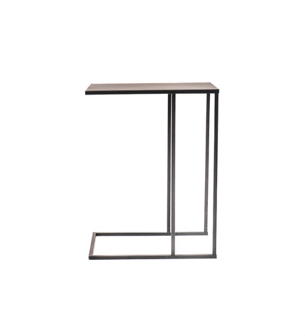 Side Table - Metal - Black - 45x30x60cm