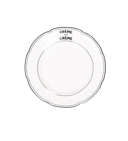 Plate - Crème de la Crème - Newbone China - 10x15x1.5cm