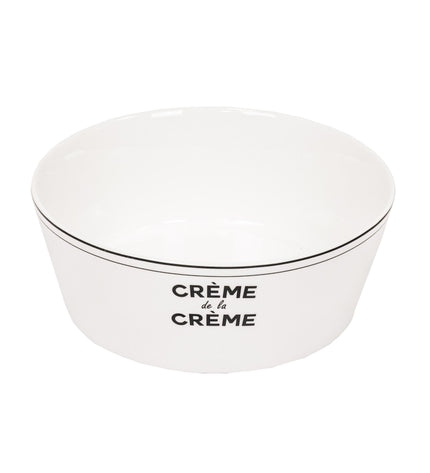 Bowl - Creme de la Creme - New Bone China - 17.5x17.5x6.5 cm